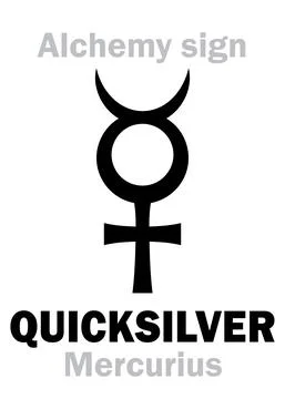 Alchemy: QUICKSILVER (Mercury) イラスト素材