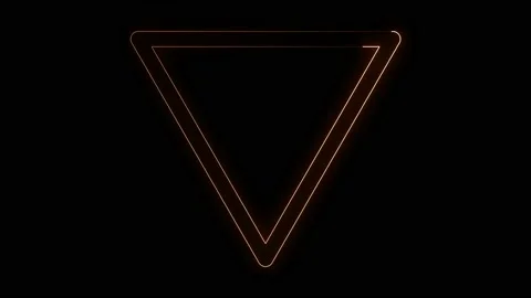 Alchemy Runic Sign Animation. Runic Circle on Fire. Helmet of terror. Loop. Stock Footage 168854122