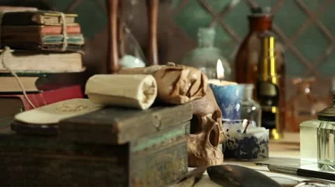 Alchemy still life Video stock 20494537