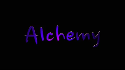 Alchemy Title Animation  Stock Footage 165471988