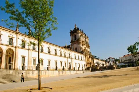 Alcobaca monastery Stock Photos