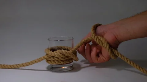 Alcohol addiction Stock Footage 117605512