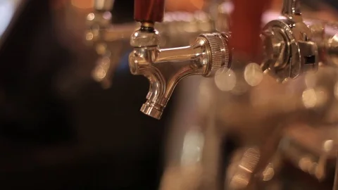 Alcohol - Beer Pour Stock Footage 70337633