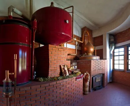 Alcohol boiling Stock-Fotos