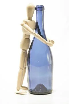Alcohol concept Stock Photos