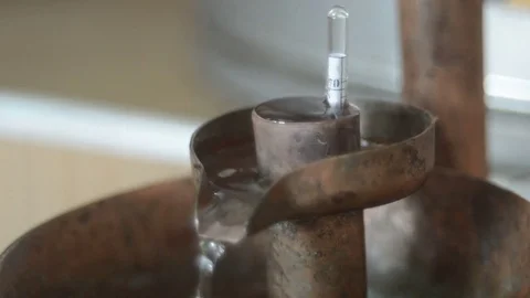 Alcohol distillation system speed-up Stock Footage 81542929