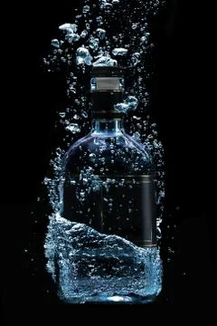 An alcohol diver. Stock Photos