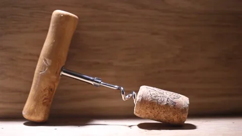 Alcohol, drinks a stopper to open drink, a close up Vídeo Stock 151618971
