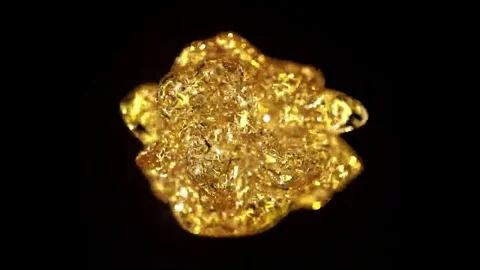 Alcohol explosion on black Stock Footage 69222871