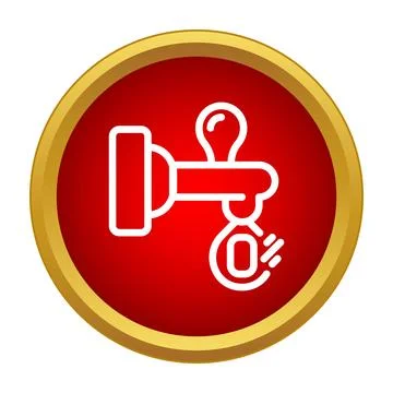 Alcohol free beer tap serving zero percent beverage Stock Illustration