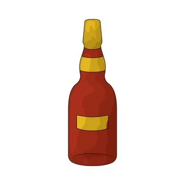 Alcohol illustration Stock Illustration