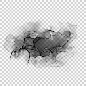 Alcohol Ink Shape Foto stock