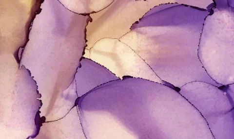 Alcohol ink vector texture banner. Fluid ink abstract background. Stock Illustration