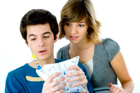 Alcohol test Stock Photos