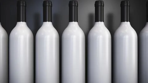 Alcohol theme background. Wine bottle close-up. Full frame. Stock-Fotos