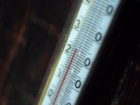 Alcohol thermometer Stock Photos