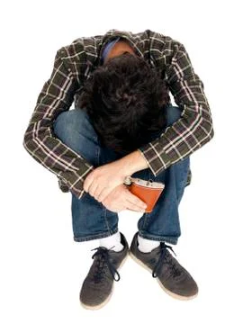 Alcoholic anonymous Stock Photos