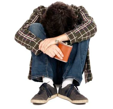 Alcoholic anonymous Stock Photos