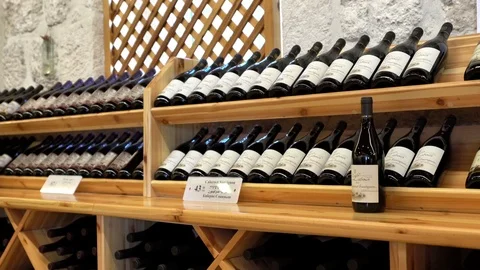 Alcoholic beverage store Stock Footage 85481861