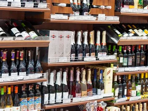 Alcoholic beverages Stock Photos