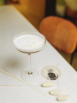 Alcoholic cocktail on the table Stock Photos