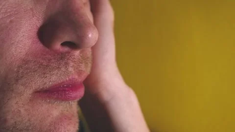 Alcoholic Drinking Whiskey. Stock Footage 100636151