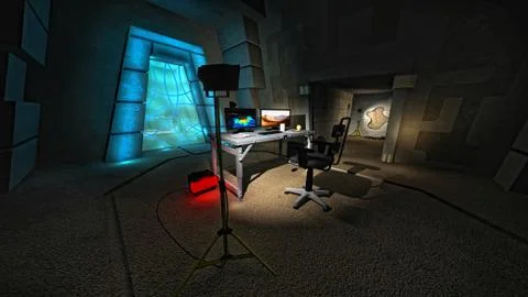 Alcove Stock Illustration