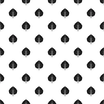 Alder leaf pattern vector 스톡 일러스트