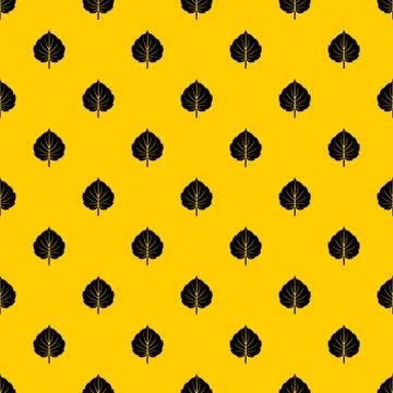 Alder leaf pattern vector Illustrazione stock