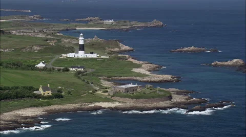 Alderney Coast Stock Footage 65378704