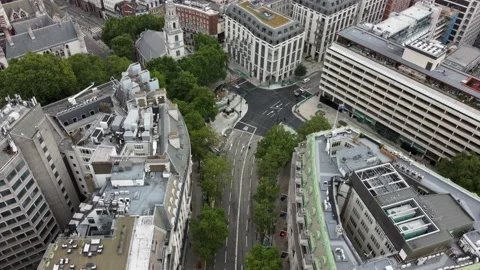Aldwych Strand junction. Stock Footage 179174805