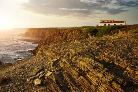 Alentejo Cliffs Stock Photos
