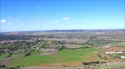 Alentejo field Stock Footage 33738726