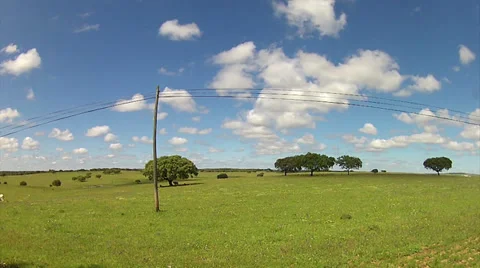 Alentejo Landscape Timelapse A Stock Footage 37121472
