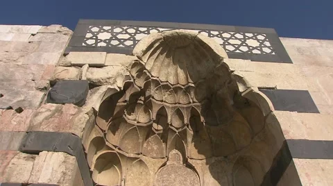 Aleppo citadel, Syria (2).mp4 Video stock 61395330