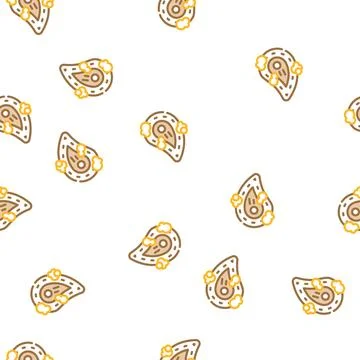 Aleppo soap vector seamless pattern イラスト素材