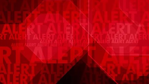 Alert background red abstract pattern serving as serious warning and crucial Stock Footage 271717085