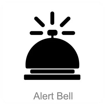 Alert Bell Stock Illustration