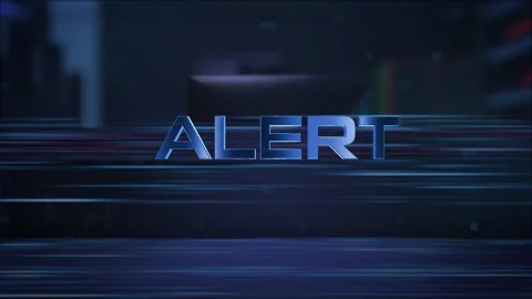 Alert Video stock 269774074