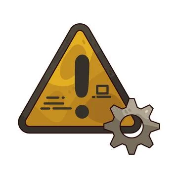 Alert illustration Stock Illustration