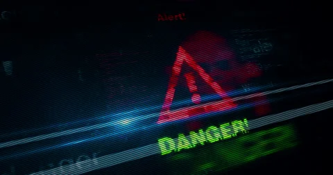 Alert symbol concept Stock Footage 273991138