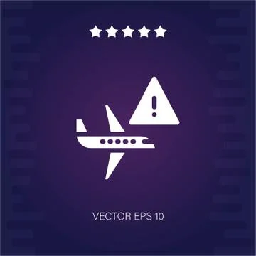 Alert vector icon Stock Illustration