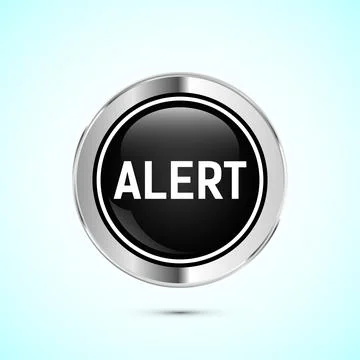 Alert web button icon design illustration イラスト素材