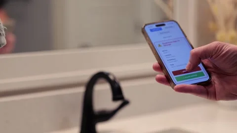 Alerts Testing IoT Smart Home Device Security Stock Footage 326570196