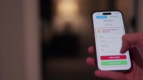Alerts Testing IoT Smart Home Device Security Stock Footage 326570216