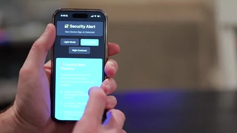 Alerts Testing IoT Smart Home Device Security Video stock 326570280