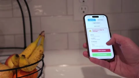 Alerts Testing IoT Smart Home Device Security Stock Footage 326570290