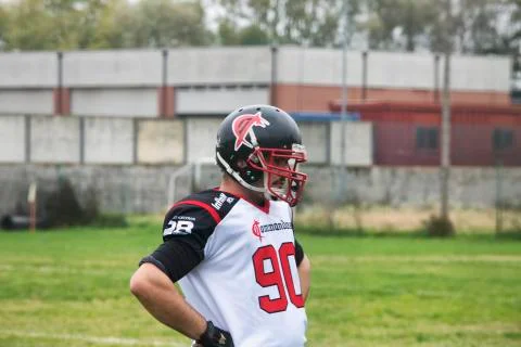 Alessadria Bears vs. Brianza Commandos Stock Photos