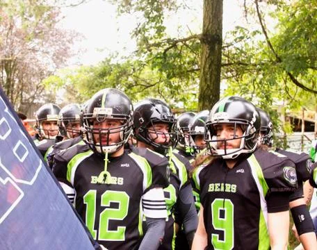 Alessadria Bears vs. Brianza Commandos Stock Photos