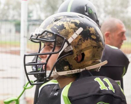 Alessadria Bears vs. Brianza Commandos Stock Photos